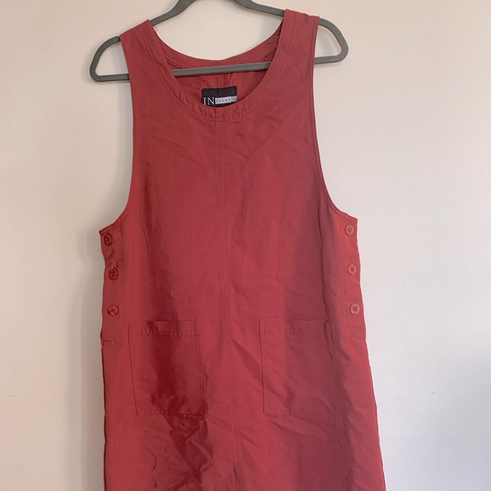 Cute Retro Red Smock